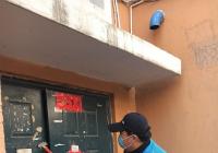 清除“野廣告”，煙廠社區包保單位熱情高