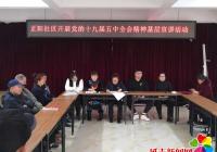 正陽社區新時代文明實踐站開展黨的十九屆五中全會精神基層宣講活動