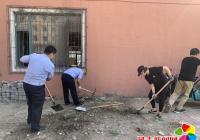 改善居住環境 清理小區垃圾死角