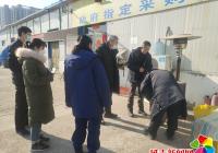 延青社區到萬益批發市場開展安全隱患排查