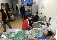 探望受傷老黨員 殷切關懷暖人心